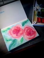 Watercolor Roses