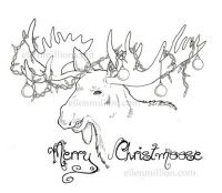 Merry Christmoose