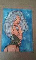 Silver Haired Magic User