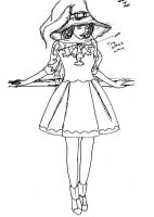 Sweet Halloween Witch
