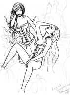 Pumpkin Spice Pinup