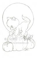 Halloween Kitten