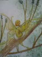 Golden Wings, prompt by Mayumi Ogihara