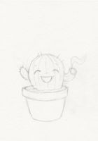 Happy little cactus
