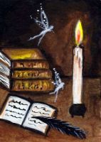 Candles in the dark