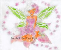 Lovely Cherry Blossom Faerie