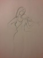 Violin sketch