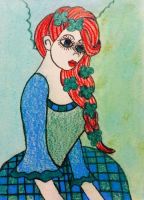 Clover in Her Hair