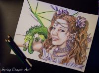 Amethyst Headdress (colored)