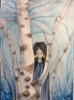Birch dryad
