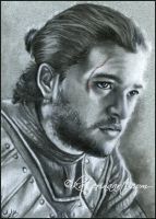 Jon snows new look