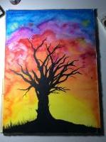 Rainbow sky