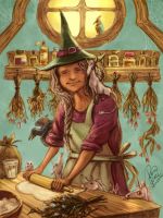 Witch With Unicorns