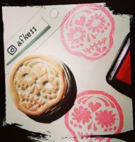 Sugar Skull stamp