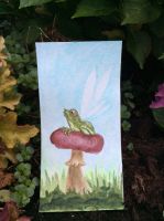 A fairy frog