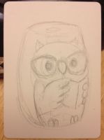 Owl in bead