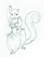 Bellydancing Squirrel