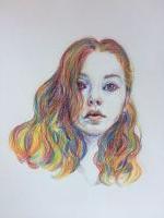 Rainbow haired
