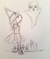 Witch and ghost