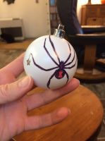Christmas Spider ornament