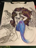 Artic Mermaid WIP