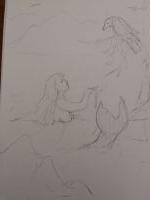 Mermaid\'s Gift for the Raven