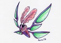 Pearl Seeking Fae Moth