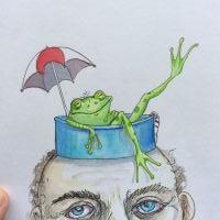 Taking care of the pet toad