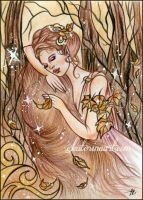 Autumn Maiden with the flowing hair