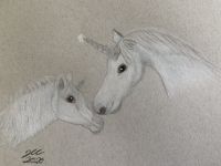 Mother Unicorn and her foal