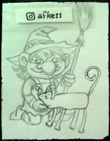 The Witch and her Cat