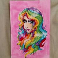 Rainbow Hair
