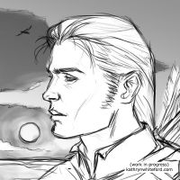 Hunter\'s Moon Sketch