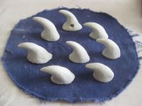 Thorn beads in progress