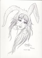 a bunny hat