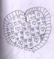 Patchwork heart