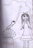 Alice and the caterpiller