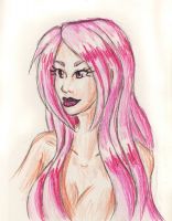 Pink hair