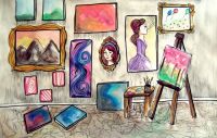 so much art