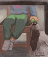 feeding a friend