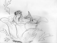 flower mermaid