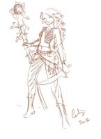 Meridene, the druid