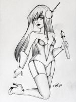A character you created for a story, poem, game, or song
