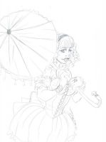 Frilly Parasol