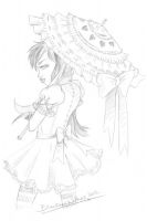 Frilly Parasol