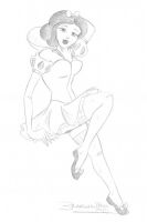 Pin Up Snow White