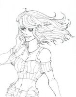 Windblown Hair