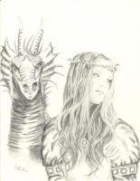 A Lady and Her Dragon
