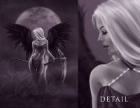 Dark Moonlight Angel