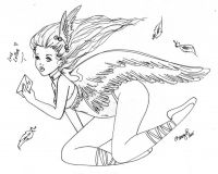 Winged messenger